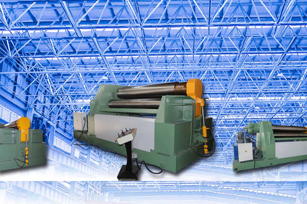 Four Rollers Plate Bending Machine